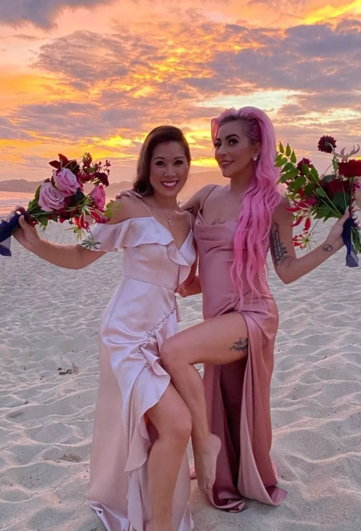 Sarah Tanno y Lady Gaga