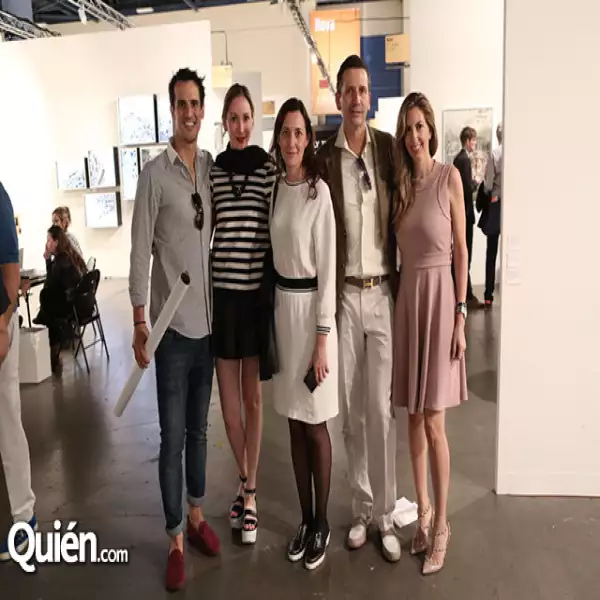 Jorge Bartel, Lilian Filio, Olga Adelantado, Arturo y Vanessa F. González