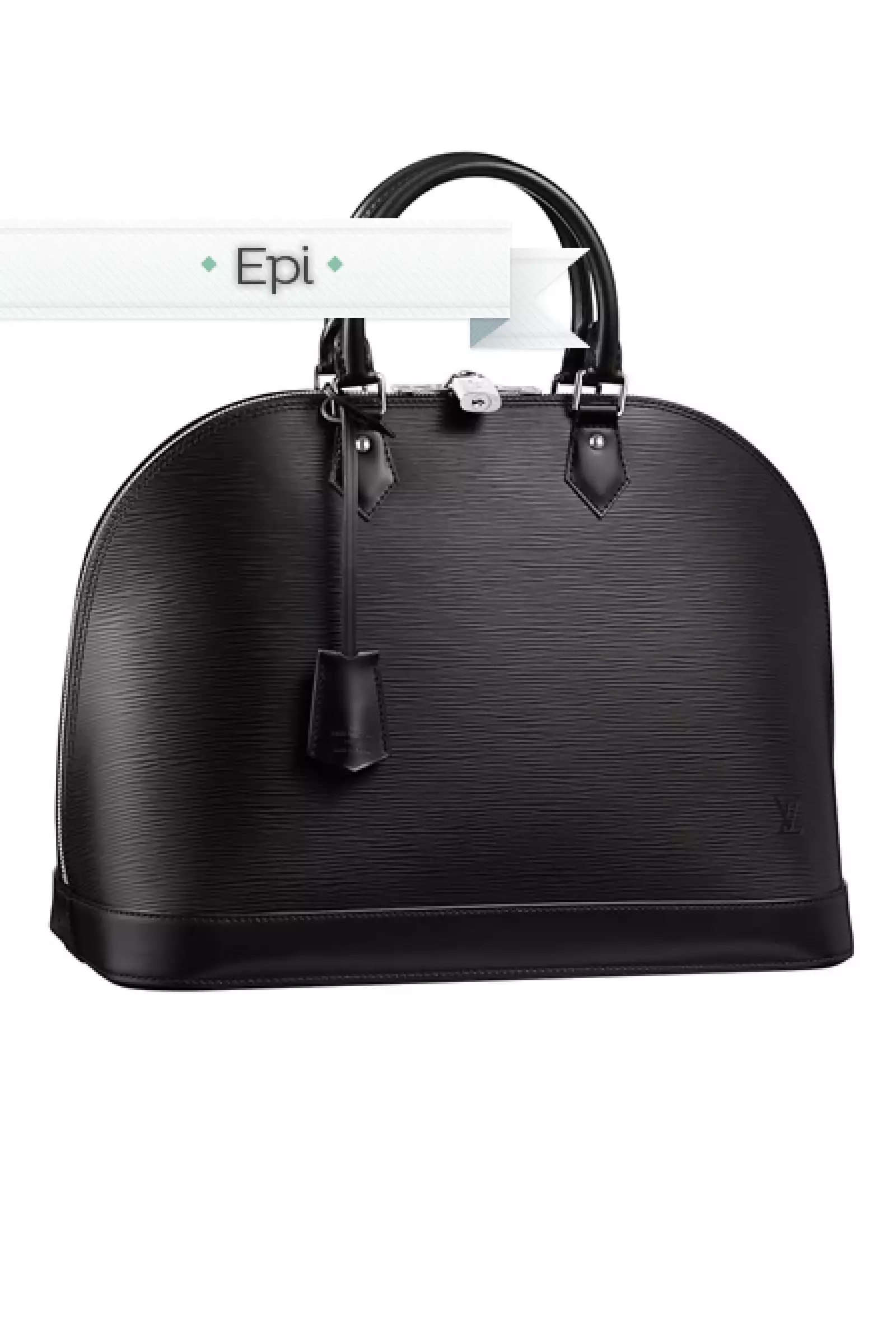 Epi, confeccionada en piel esta textura muestra delicadas líneas a manera elegante. El material Epi se propone en diferentes formas y colores, un clásico de la firma.