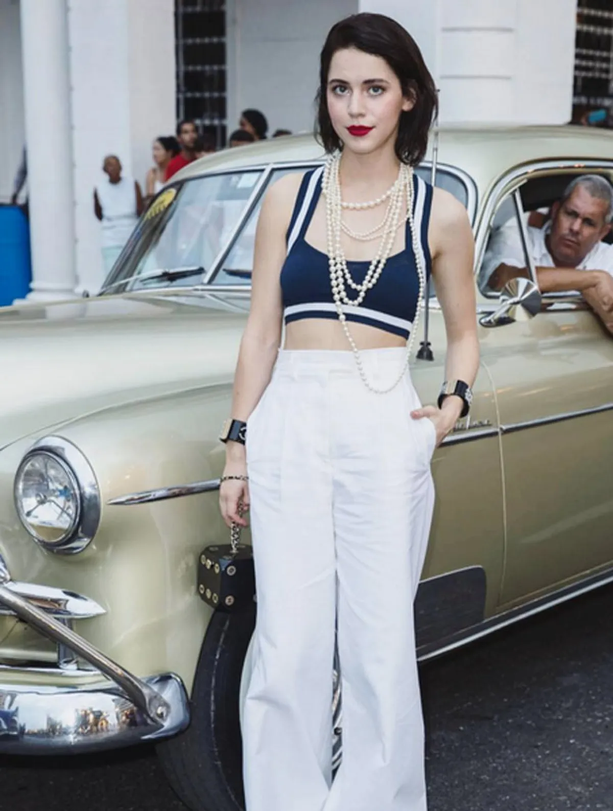 La actriz estuvo recientemente en La Habana para la pasarela de Chanel.