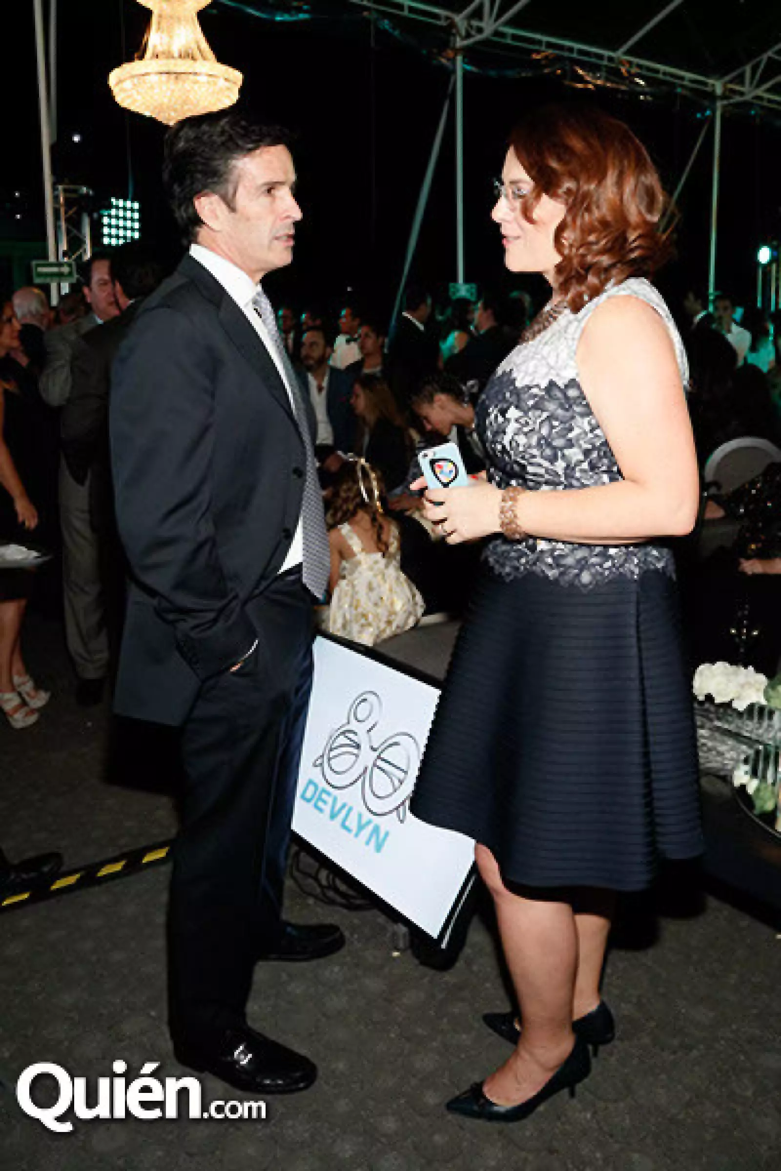 Miguel Carrion y Melanie Devlyn