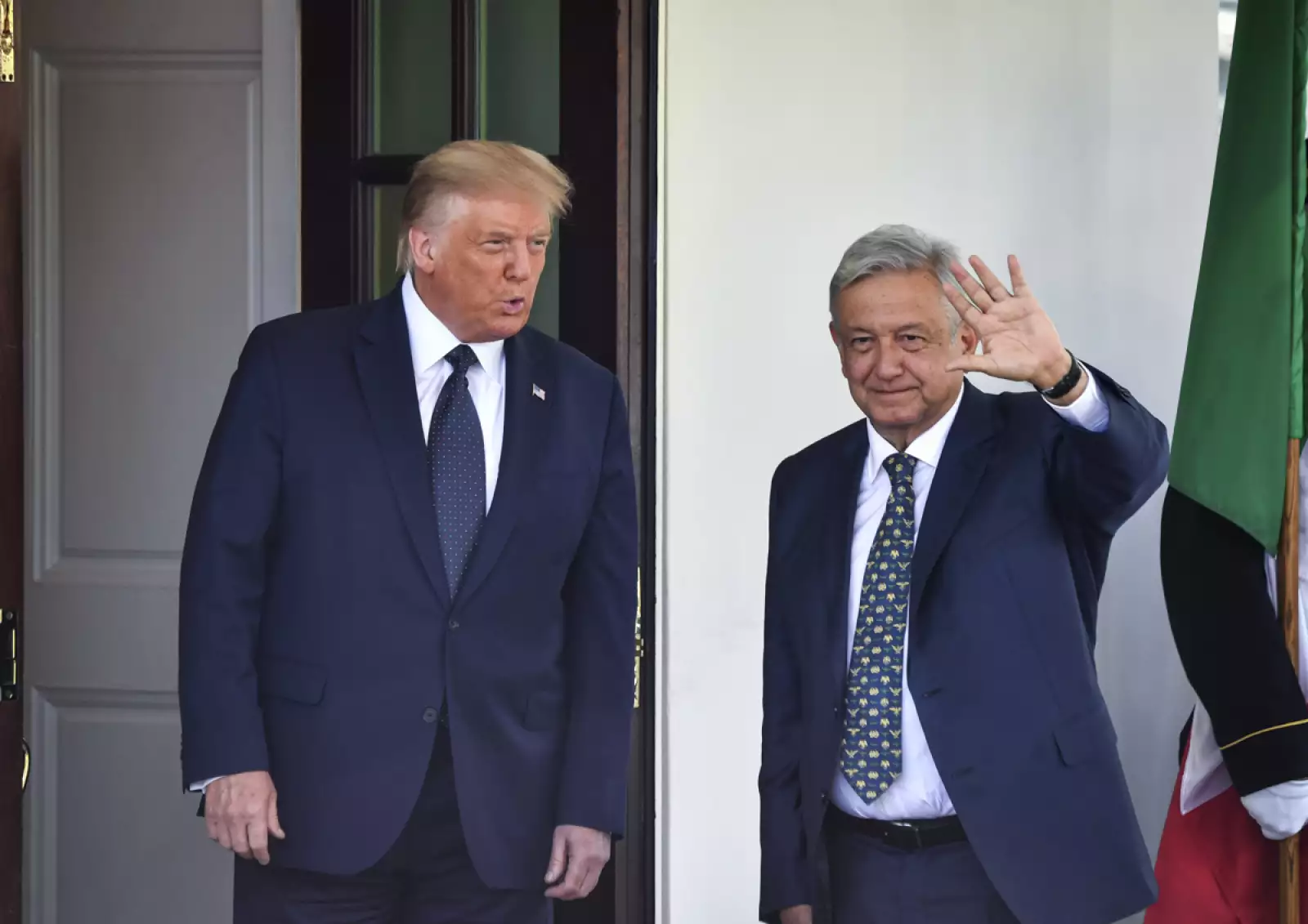 AMLO y Trump