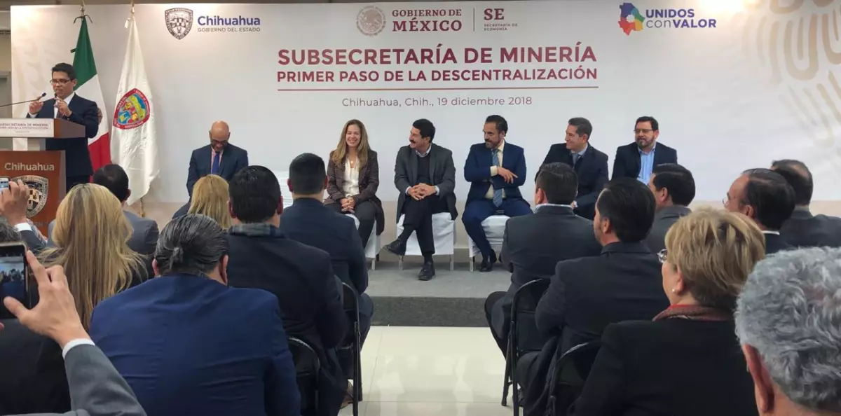 Inauguración de las oficinas de la Subsecretaría de Minería en Chihuahua