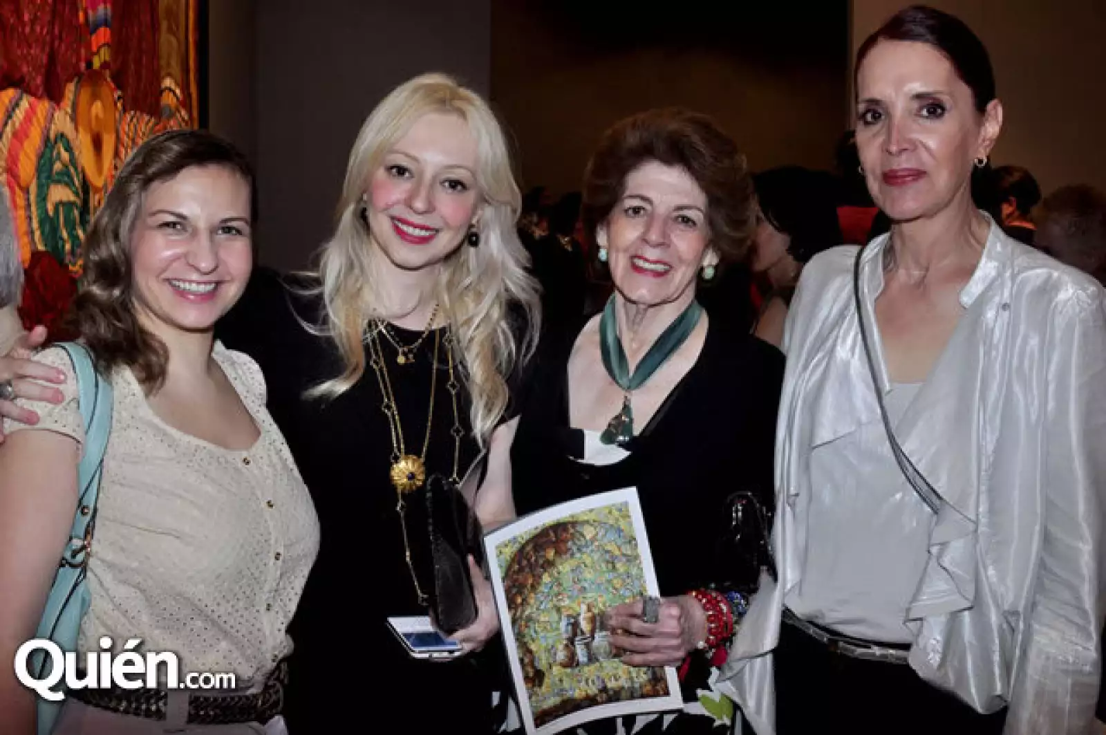 Mara Sepúlveda, Nancy Guzmán, Anita Brunell y Suny Ramírez