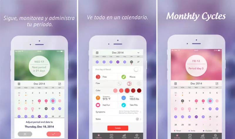 Si estás buscando embarazarte o, por el contrario, evitar un embarazo no deseado, entonces debes tener una de estas apps en tu smartphone.