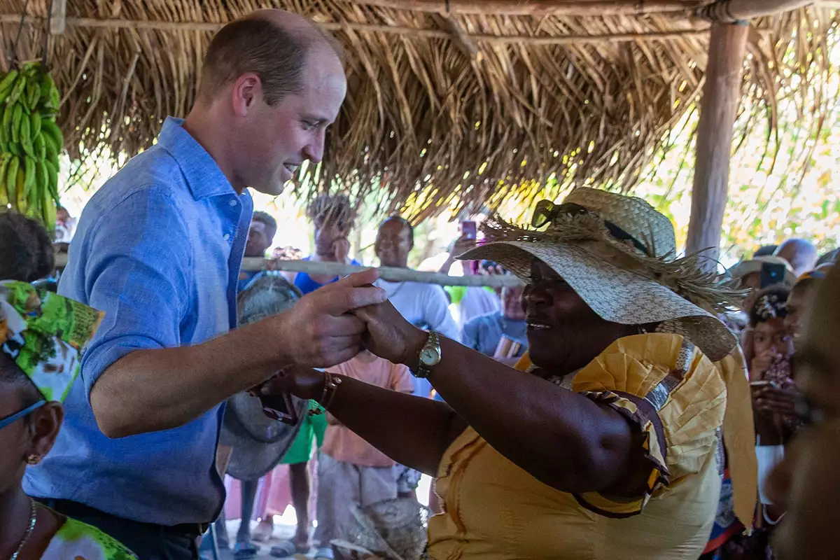 Catherine Duchess of Cambridge and Prince William Royal visit to the Caribbean - 20 Mar 2022