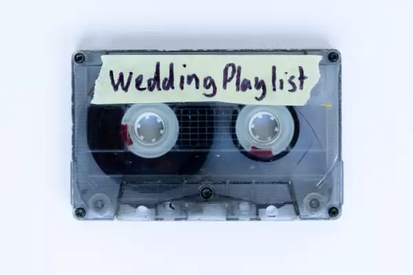 Wedding Playlist Cassette Tape