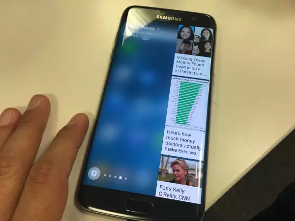 La curvatura del S7 Edge ofrece nuevas funciones