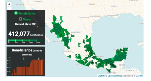 Mapa Sembrando Vida