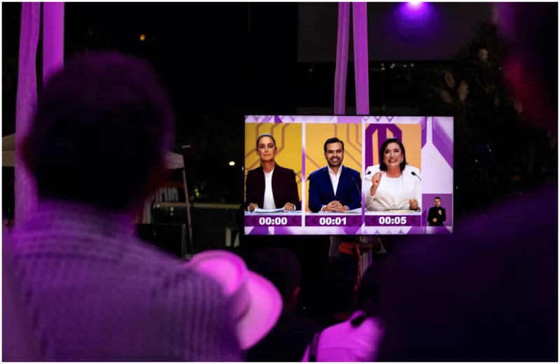 Mexico presidential candidates hold first debate