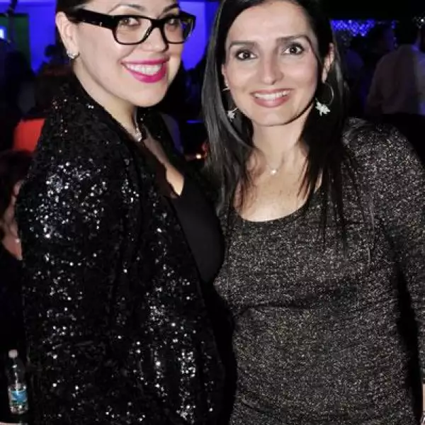 Gretta Villarreal y Lucía Rodríguez