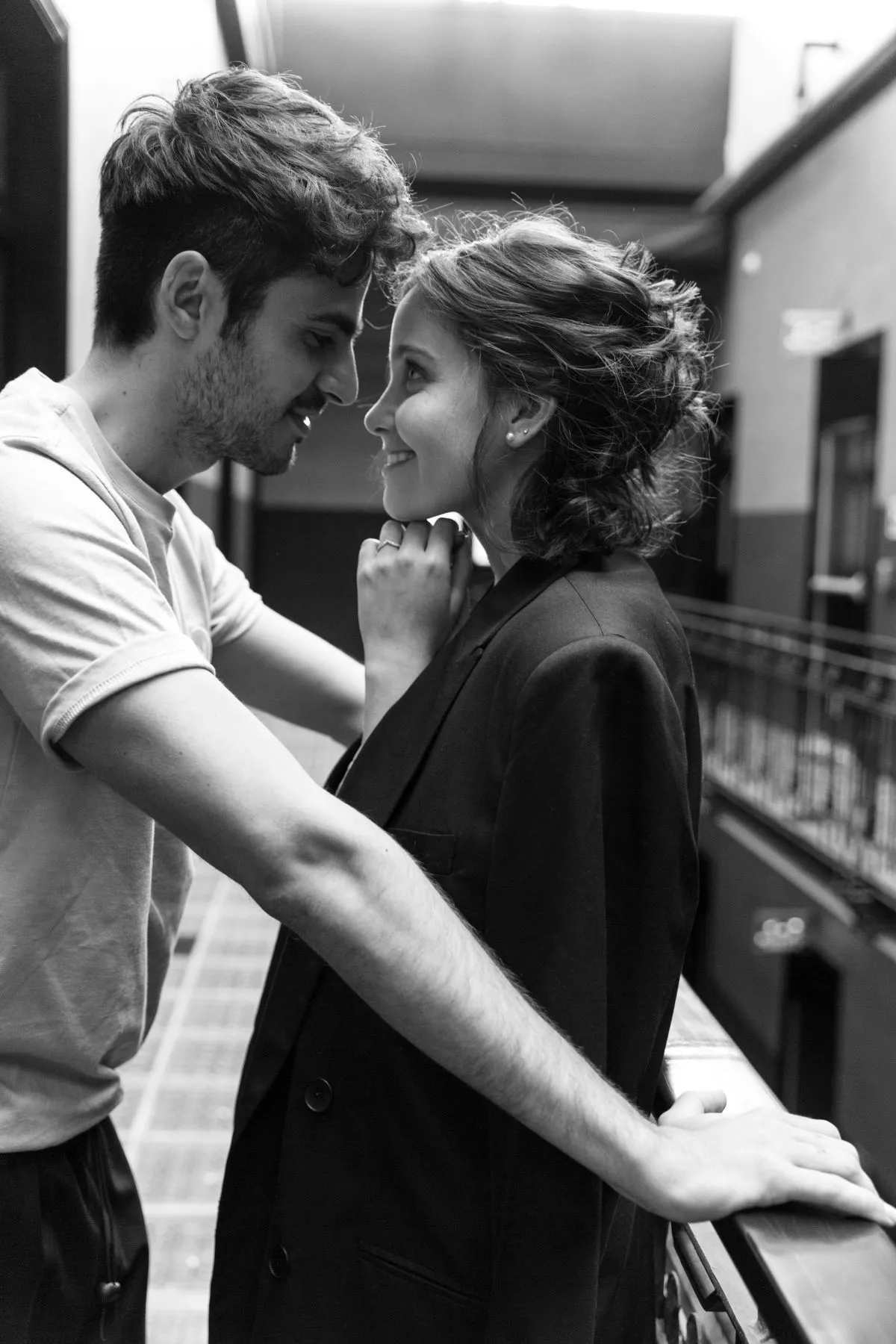 Yago Muñoz y Natasha Dupeyrón