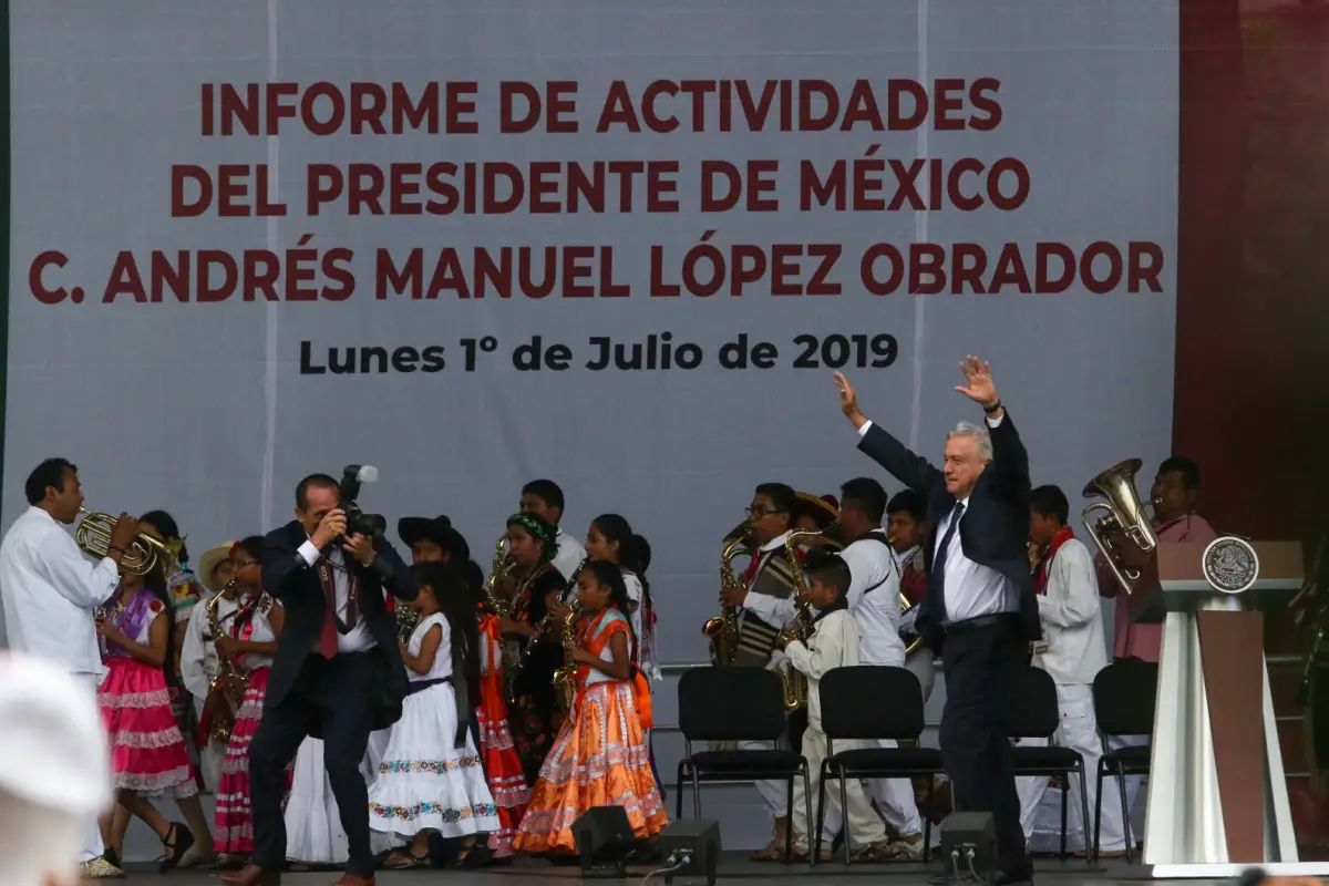 AMLO discurso en el Zócalo