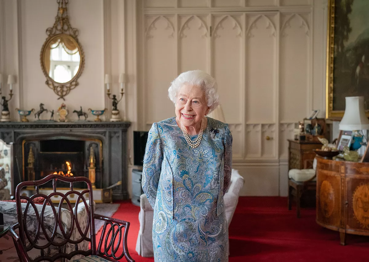 President of Switzerland Meets Queen Elizabeth II