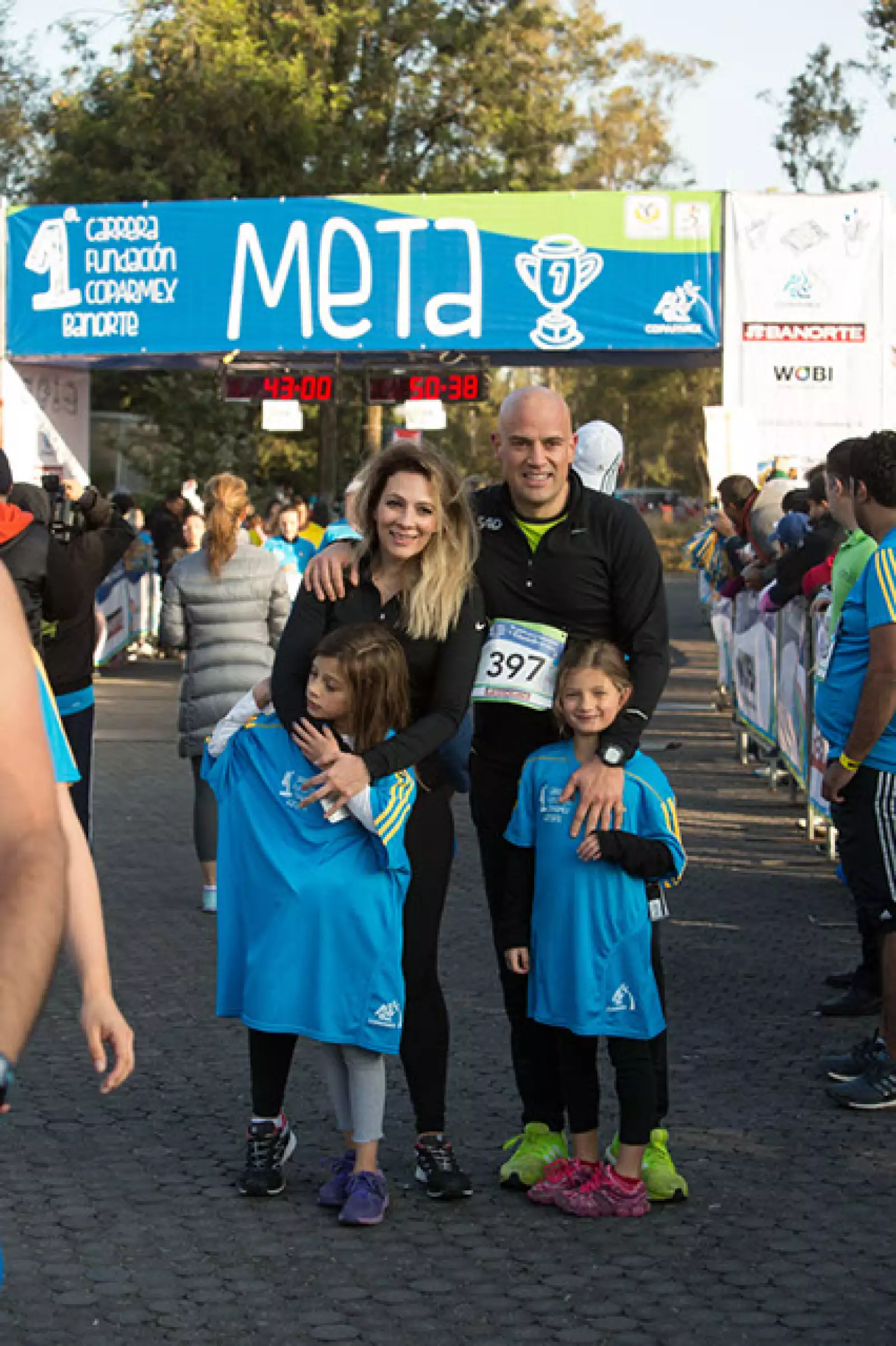 Manuel, Zarina, Hannah y Tamara Rivera