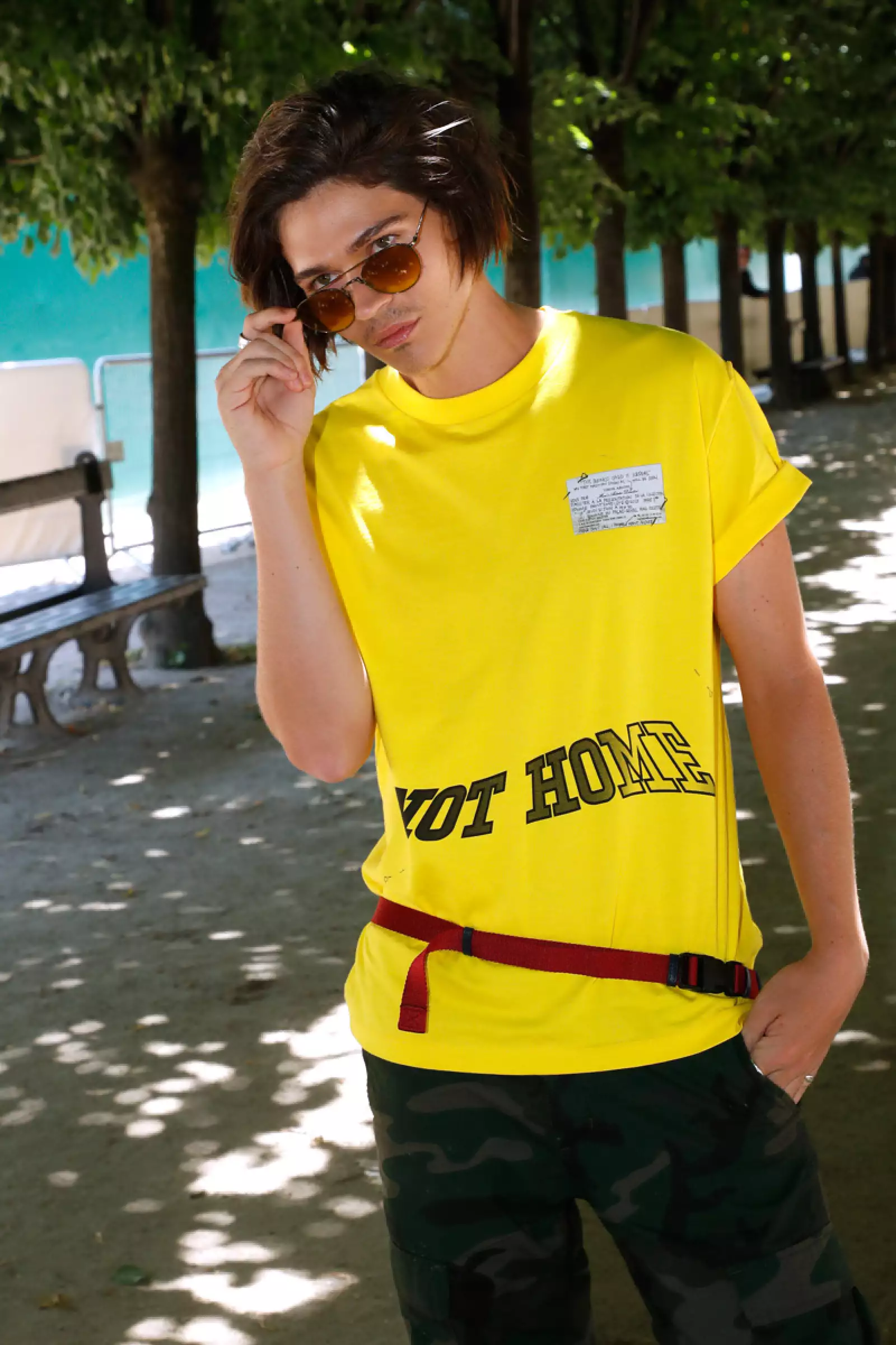 Louis Vuitton: Front Row - Paris Fashion Week - Menswear Spring/Summer 2019