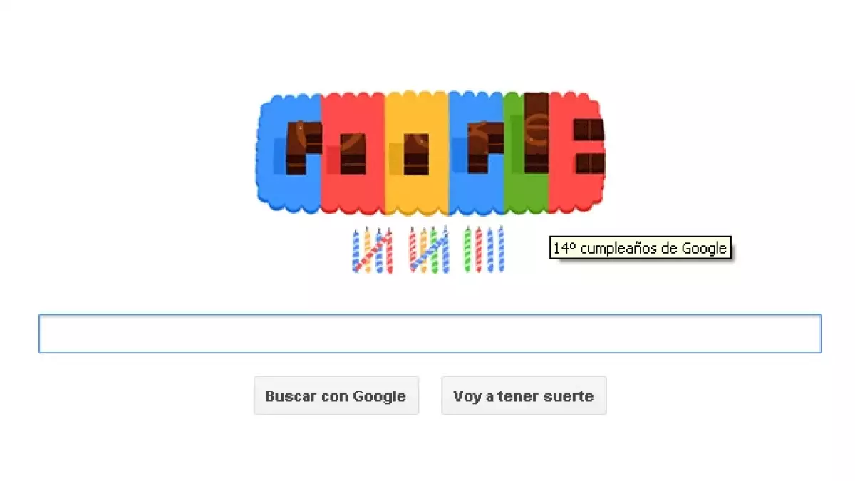 google doodle cumpleaños 14
