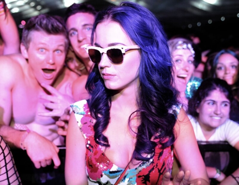 Katy Perry es fan del festival.