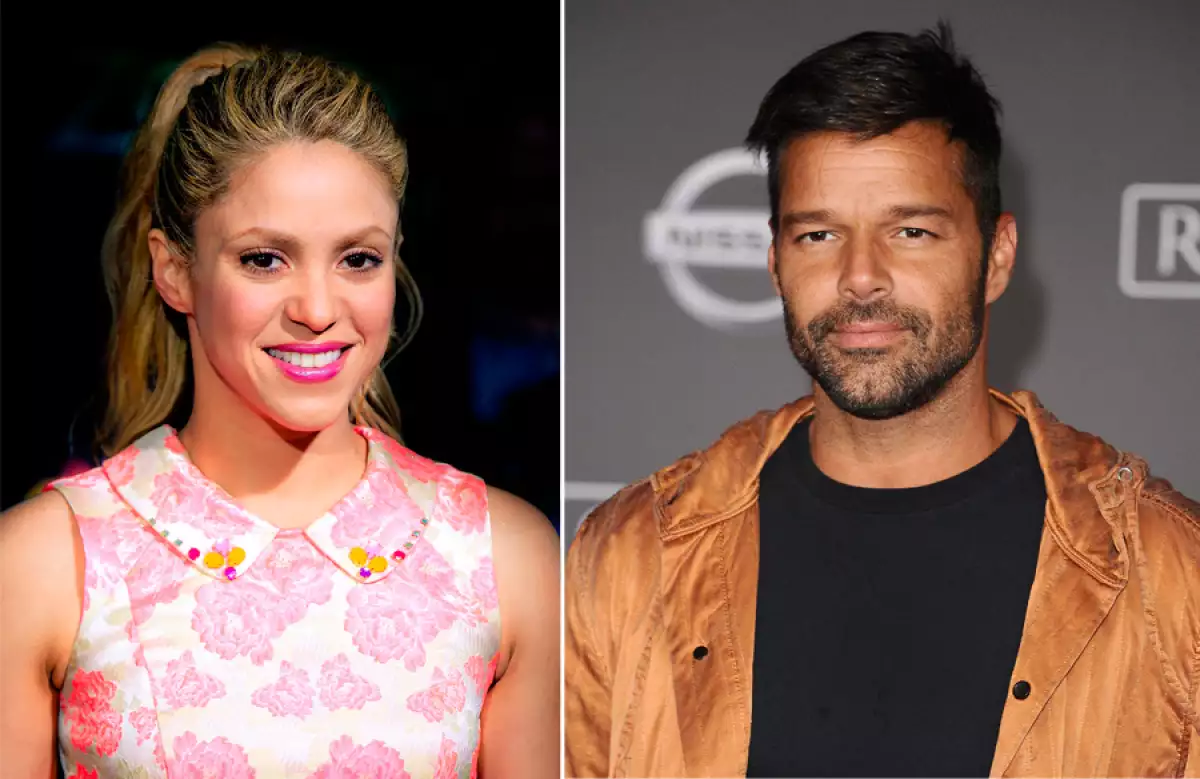 Shakira y Ricky Martin