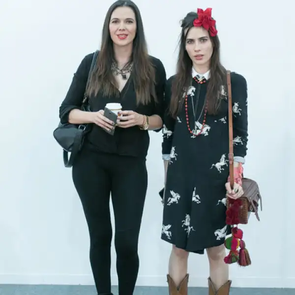 Martha Urrea y Karina Preciado