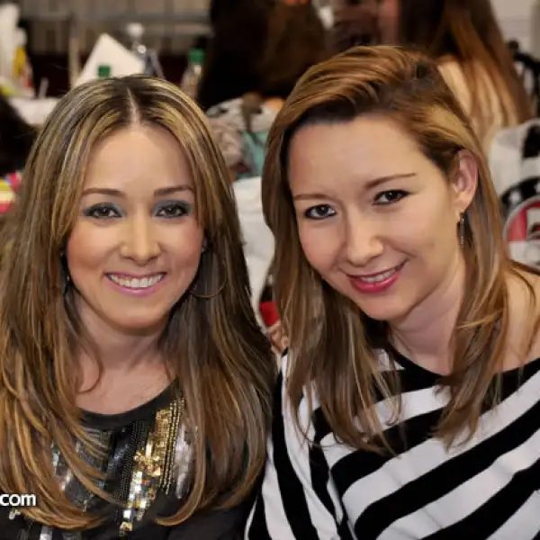 Ana Laura Almada y Gina Carrizales