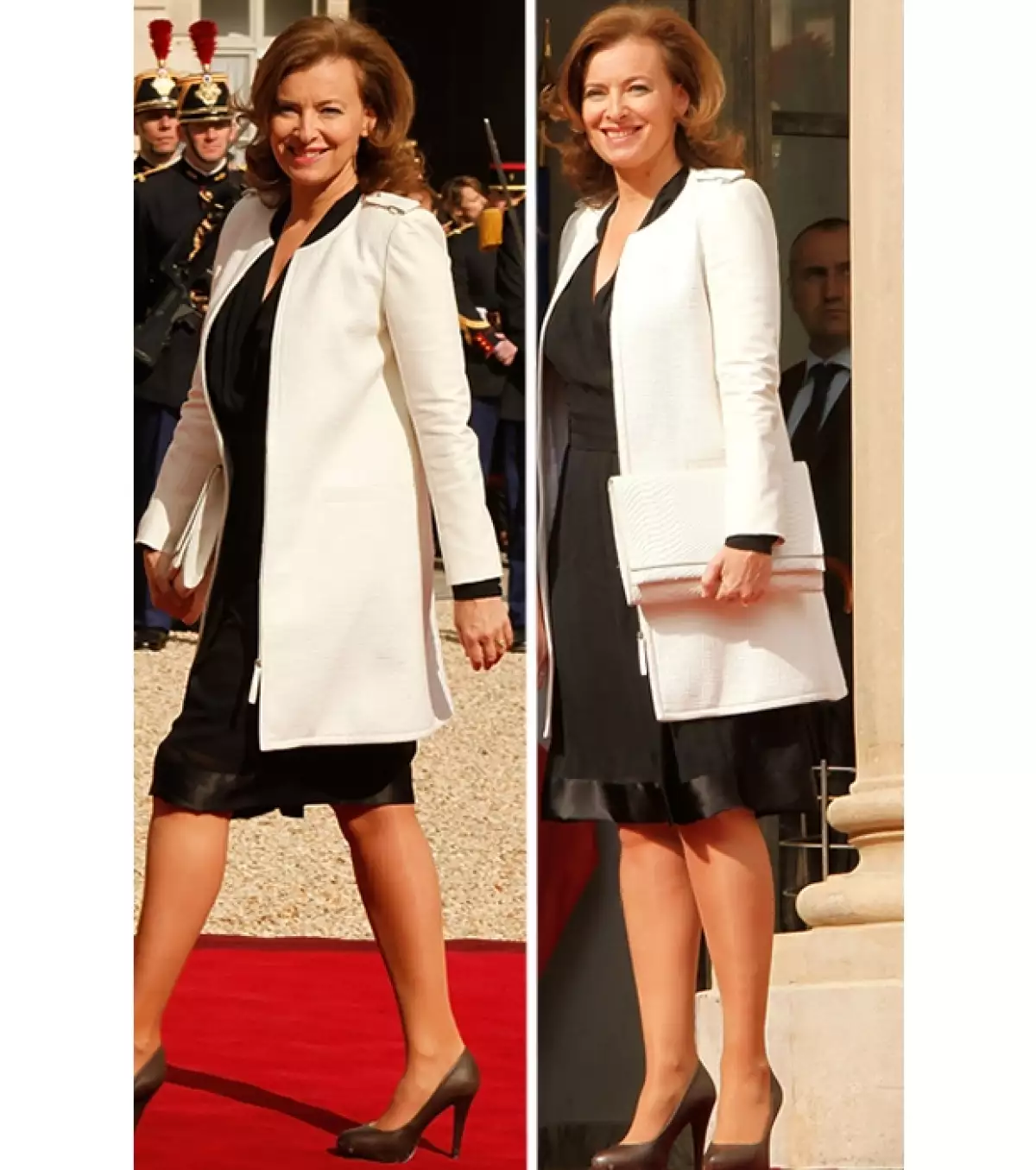 Valerie Trierweiler, novia del nuevo presidente de Francia, François Hollande, generó simpatía entre grandes figuras de la moda.