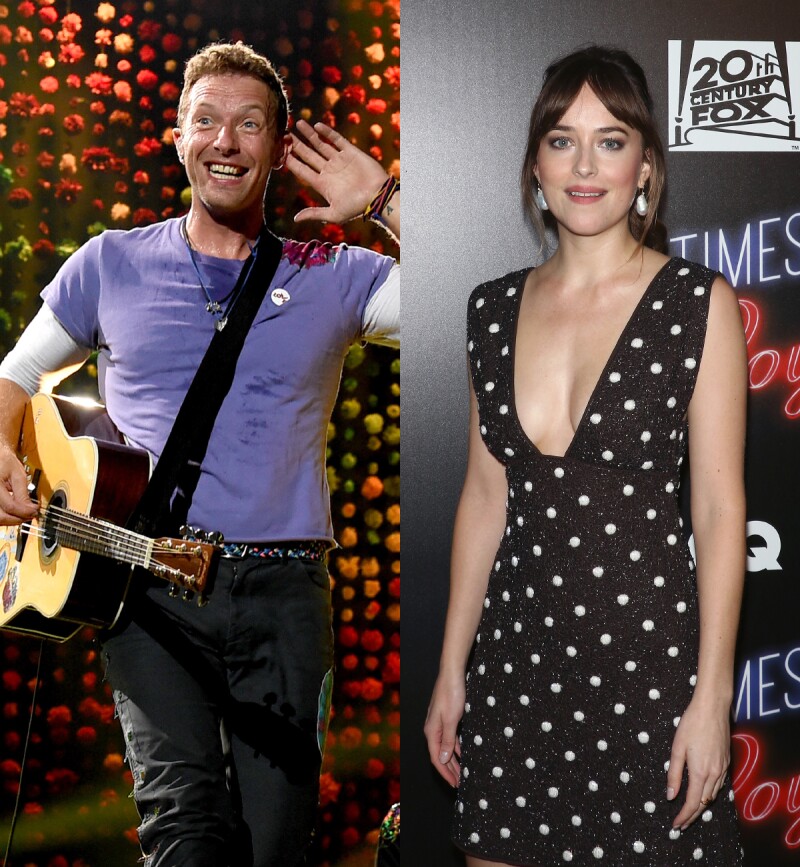 Dakota Jhonson Chris Martin