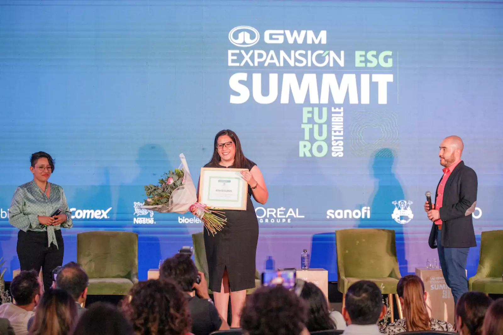 El tercer puesto en la categoría Ambiental fue para Axa Seguros. 