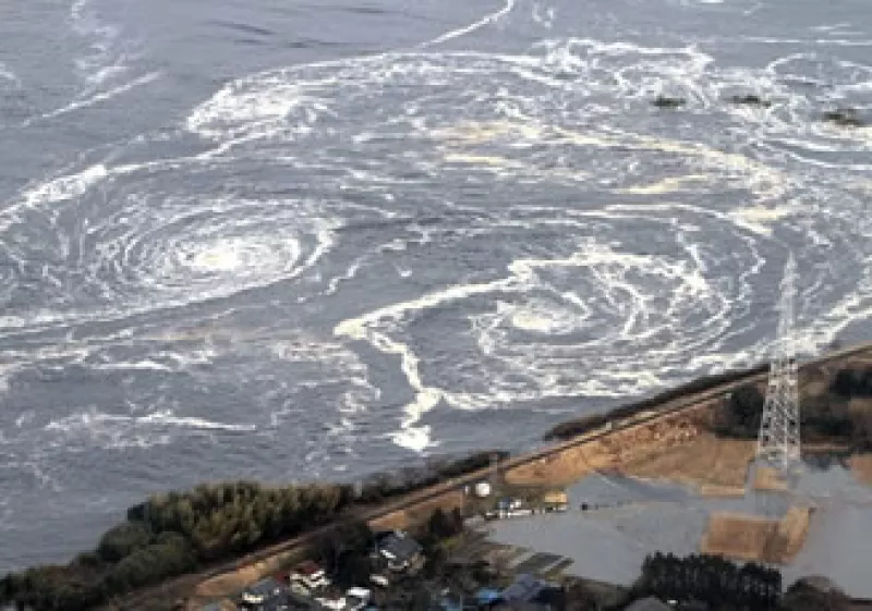 El sismo en Japón provocó un tsunami con olas de hasta 10 metros de altura. (Foto: Reuters)