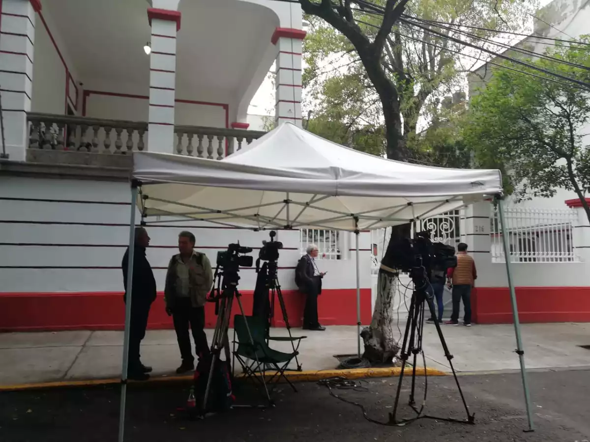 La oficina de AMLO