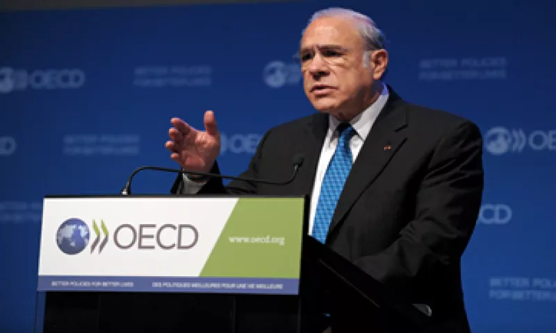 José Ángel Gurría volvió a poner a la organización en el primer plano de la escena internacional. (Foto: AFP )