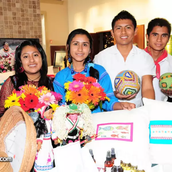 Delfina Santiago, Ana Laura Carrillo, Edgar Uriel Zeferino y Eleuterio Chávez