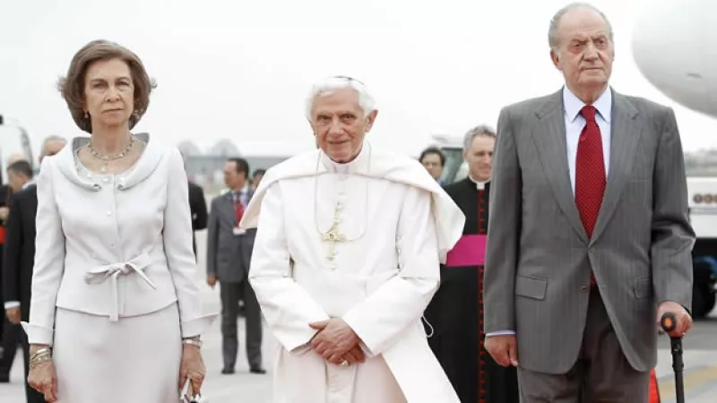 benedicto XVI españa madrid