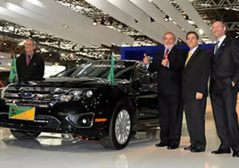 El presidente será uno de los primeros mandatarios en integrar vehículos ecológicos a su flotilla. (Foto: Cortesía Ford)