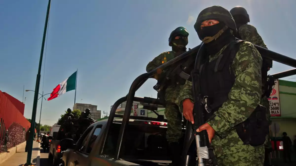 Militares en Nuevo Laredo