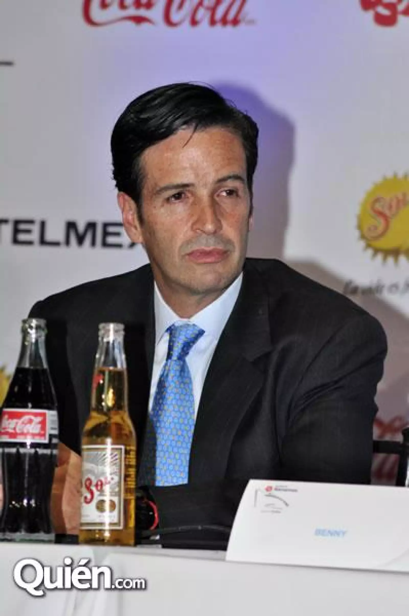 Benny en la presentación del Auditorio Banamex