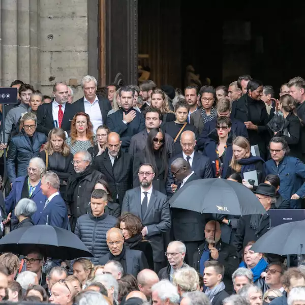 Peter Lindbergh's Funerals At Eglise Saint Sulpice In Paris