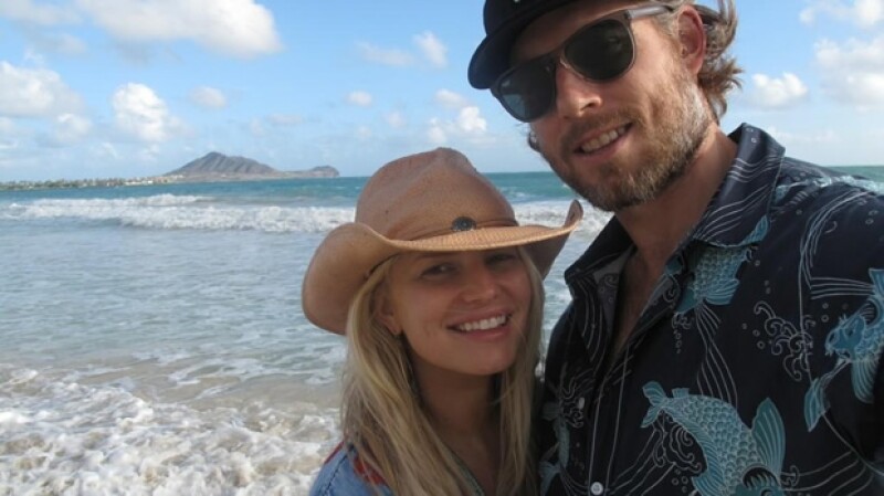Esta es la imagen que Jessica Simpson compartió en Twitter.