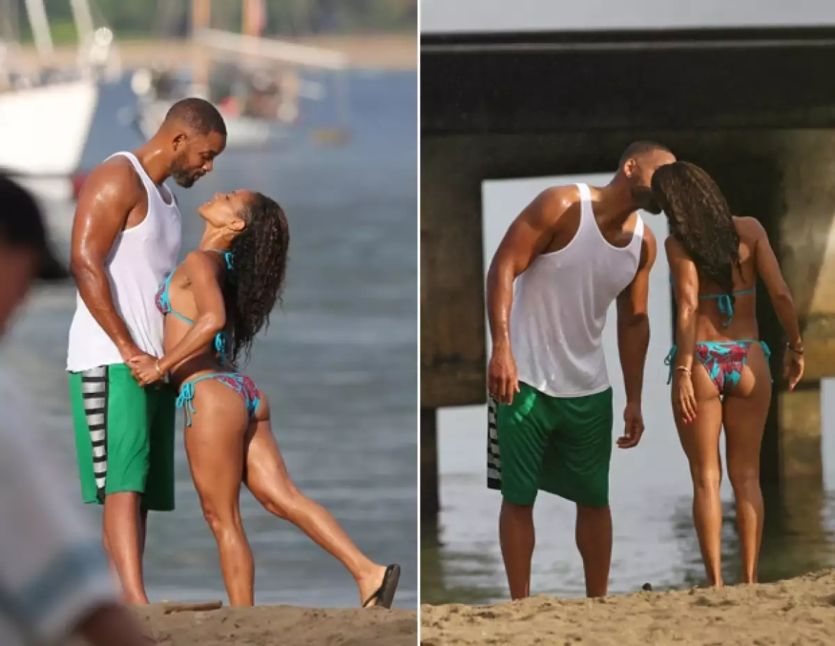 La pareja no ocultó el amor que se tienen durante sus más recientes vacaciones, donde también estuvieron acompañados por su hija Willow.