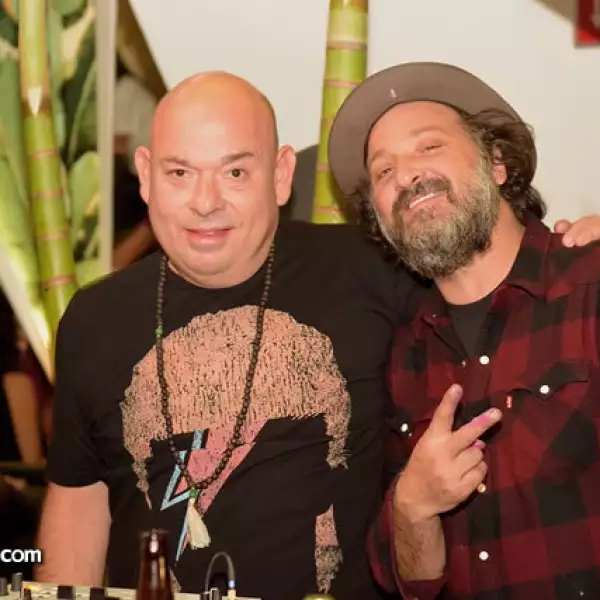 Dj Gordo Garza y Mr. Brainwash
