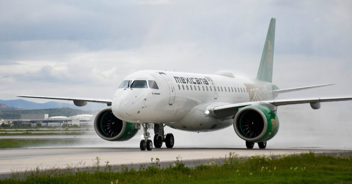 MEXICANA SE IMPULSA CON NUEVA FLOTA DE AVIONES EMBRAER