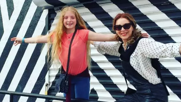 Edith González y su hija, Constanza