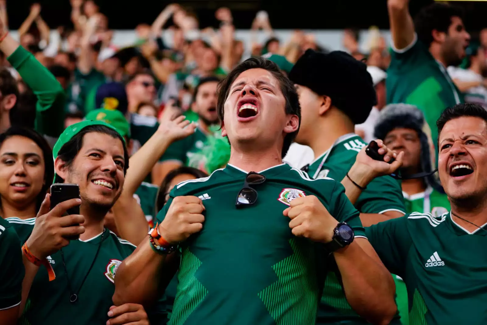 Mexicanos en el Mundial de Rusia 2018.