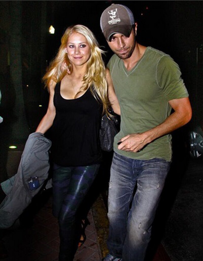 Anna Kournikova y Enrique Iglesias