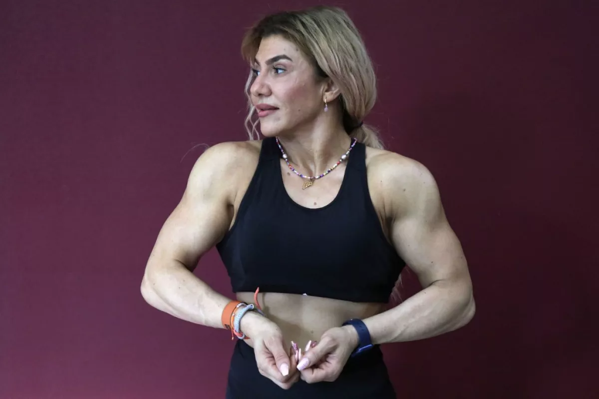IRAQ-WOMEN-BODYBUILDING