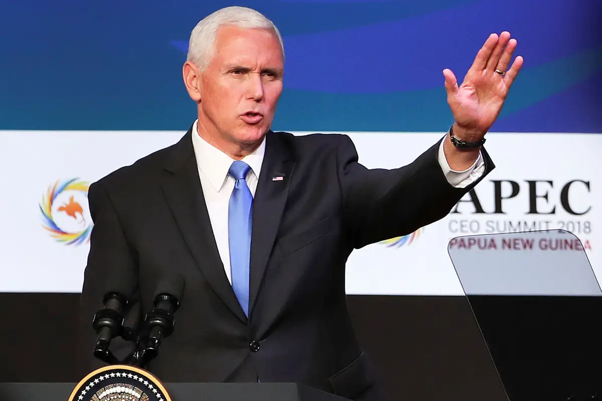 Mike Pence en México AMLO