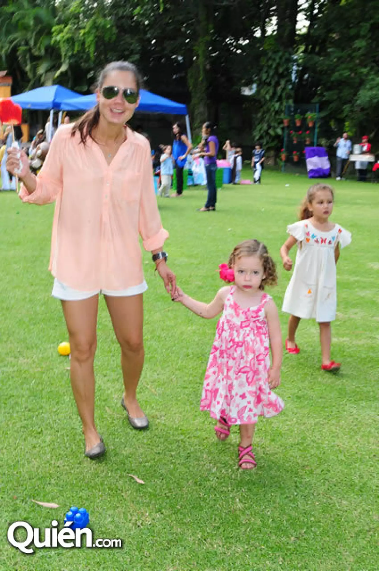 Daniela e Ivana Ochoa y Lucía Campos