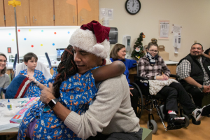 Obama convivió con los pequeños durante hora y media. (Foto: Children's National)
