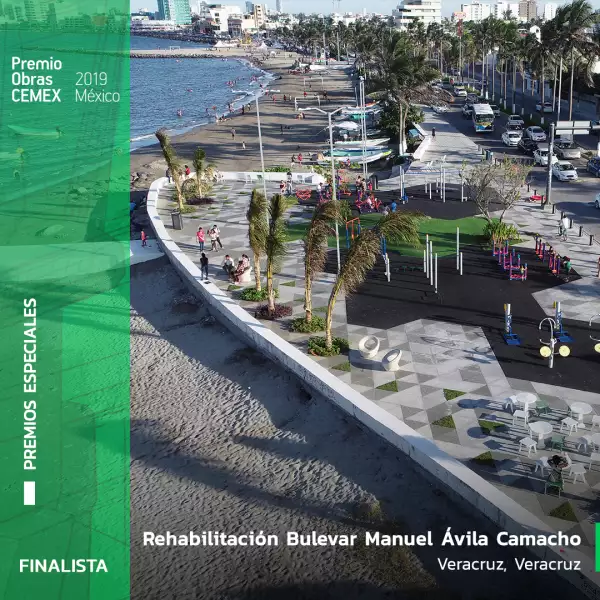Rehabilitación Bulevar Manuel Ávila Camacho. 