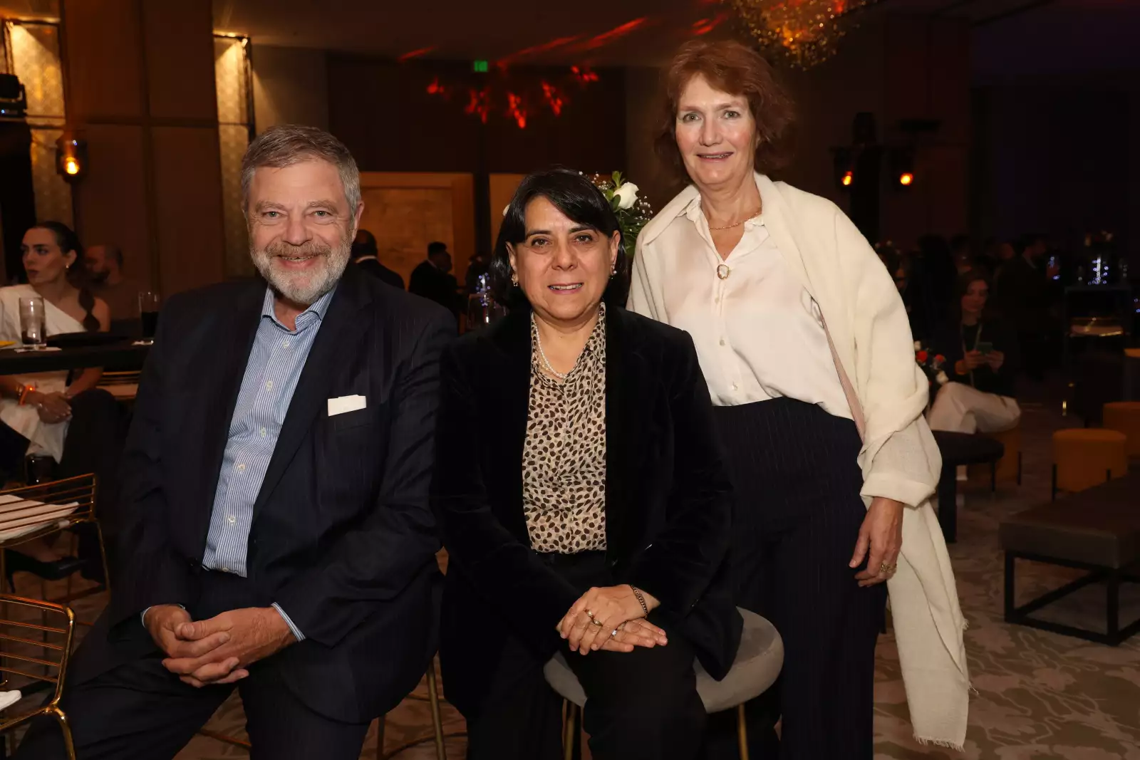 Wolfgang Dold, Marta Durán de Huerta y Hanna Dold 